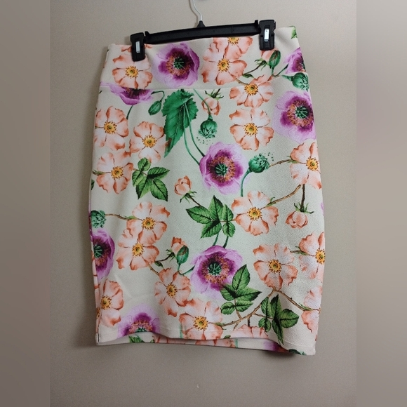 2 LuLaRoe Polyester Stretch Mini Skirts Size Large - Picture 3 of 9